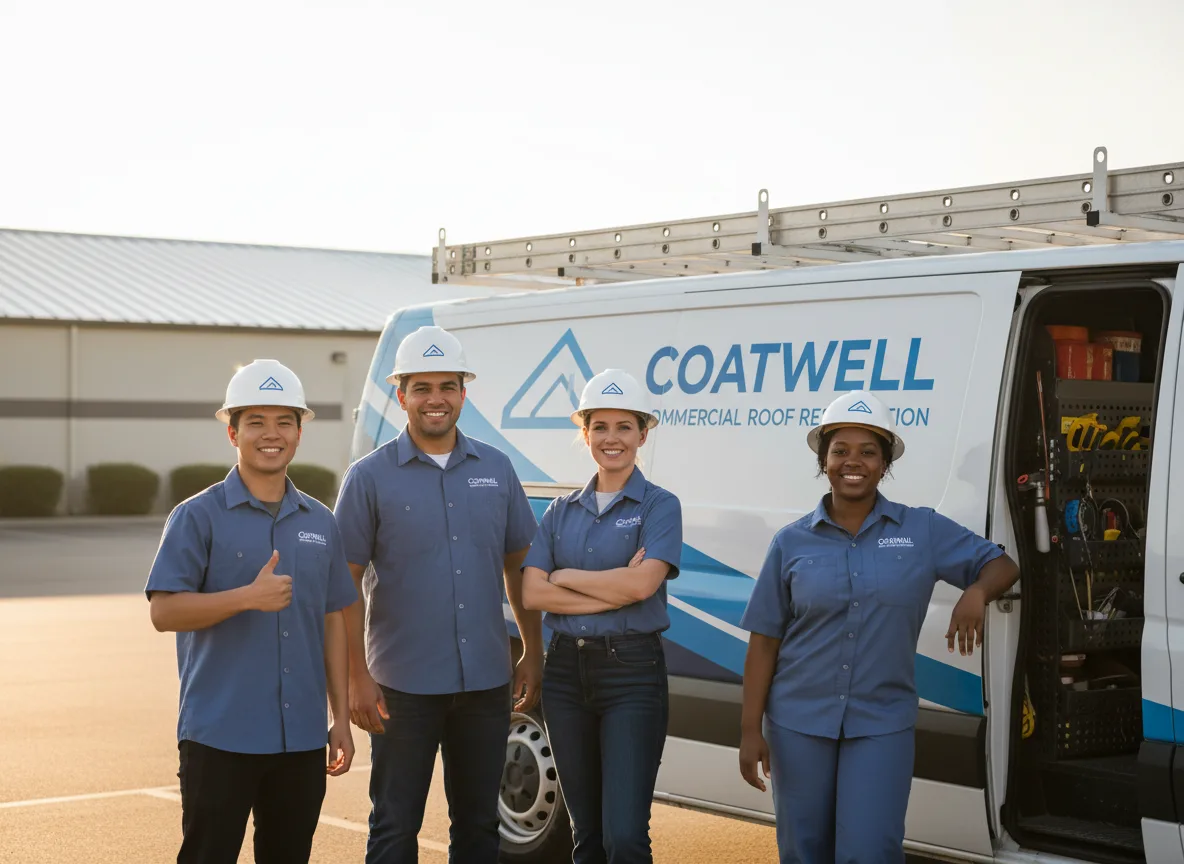 Commercial roof coating company in Lopeno, TX